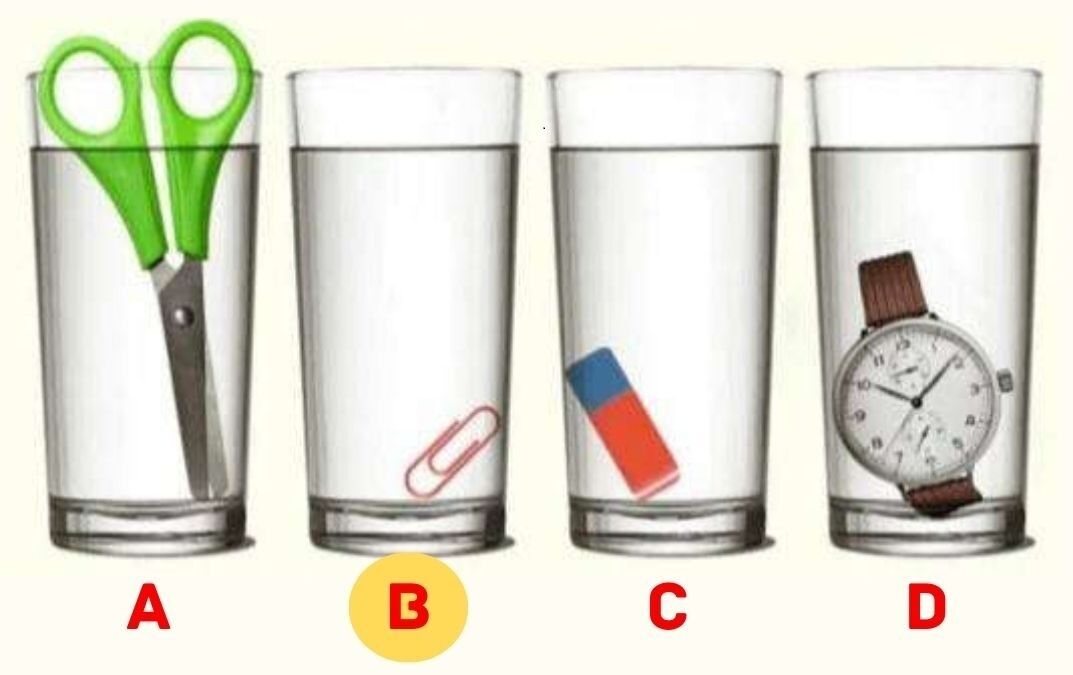 В каком стакане больше воды? Сложная головоломка