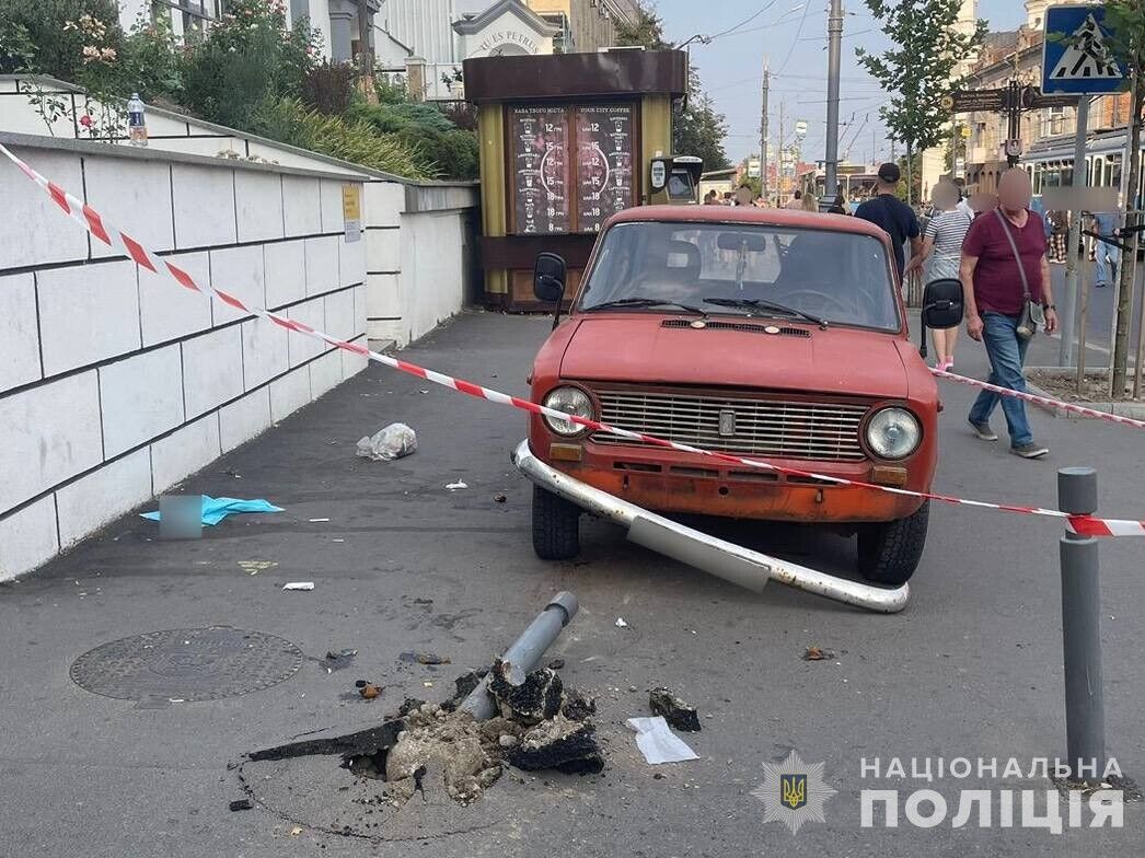 ВАЗ наехал на пенсионерку