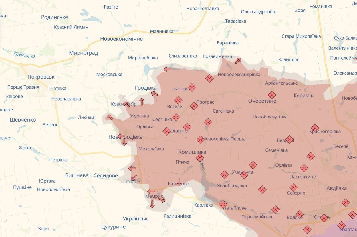 156 боєзіткнень за добу: у Генштабі розповіли про найгарячіші напрямки на фронті