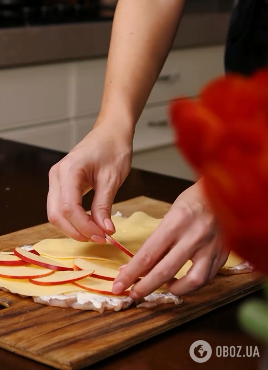 Куриные рулетики с необычным сезонным ингредиентом: вкус вас приятно удивит