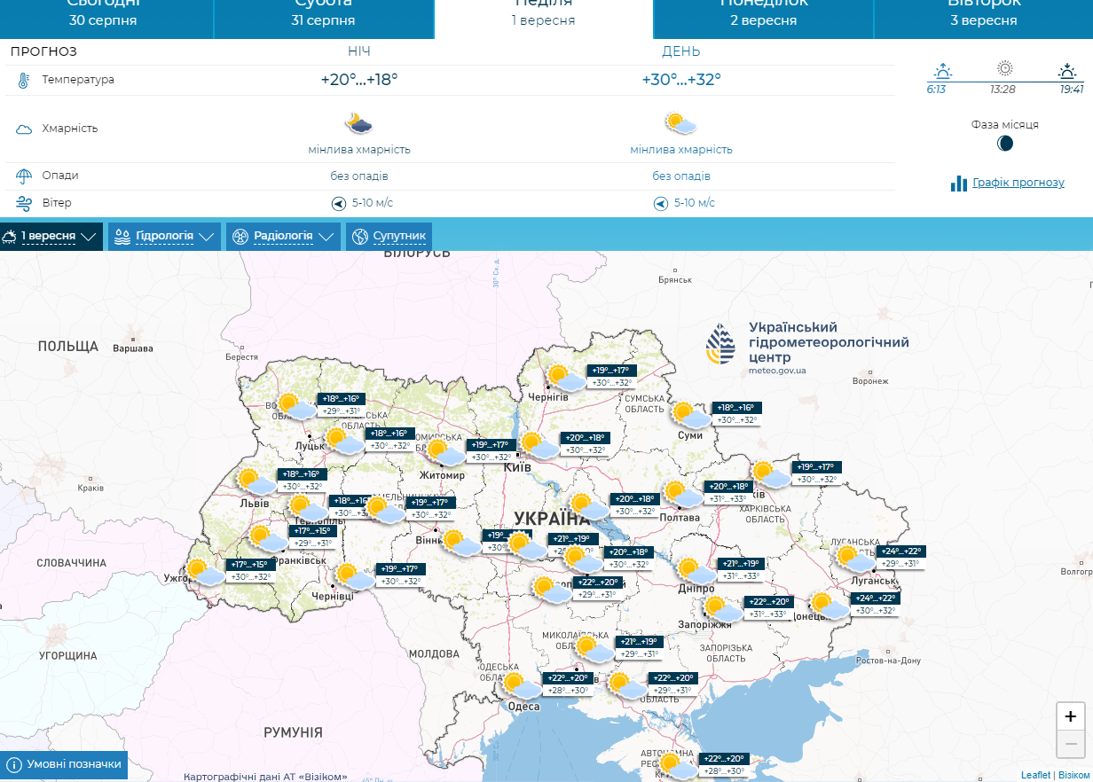 Спека не відступить? Синоптики дали детальний прогноз на вихідні в Україні. Карта