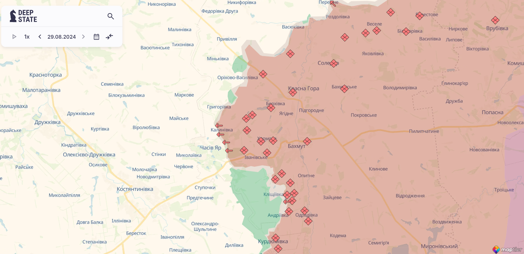 Сили оборони відбили 58 атак на Покровському напрямку: у Генштабі розповіли, що відбувається на фронті. Карта