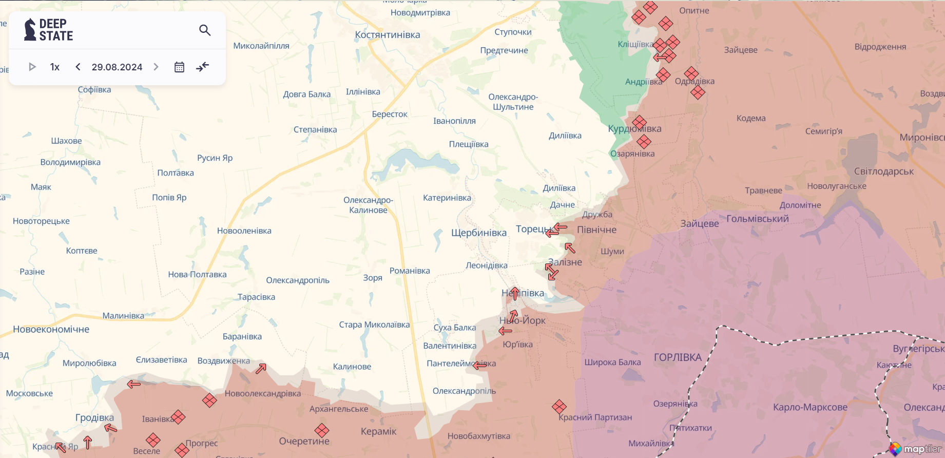 Сили оборони відбили 58 атак на Покровському напрямку: у Генштабі розповіли, що відбувається на фронті. Карта