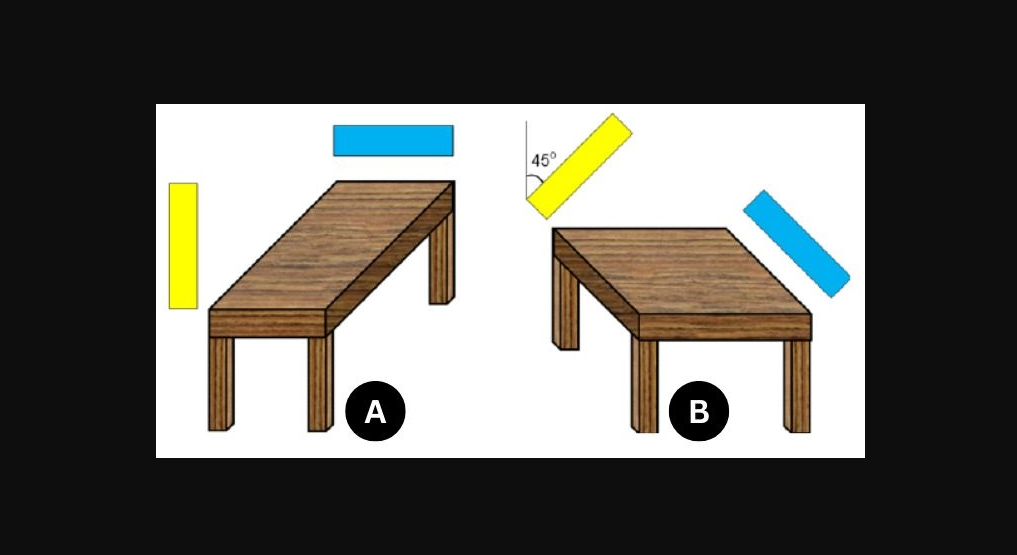 Який стіл більший? Оптична ілюзія, що "зламає" вам мозок