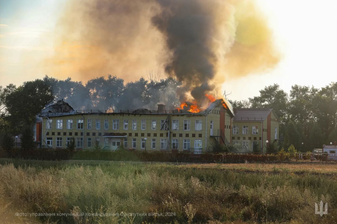 "Суджу стирают с лица земли": в Сухопутных войсках ВСУ показали, что силы РФ совершают в городе. Фото