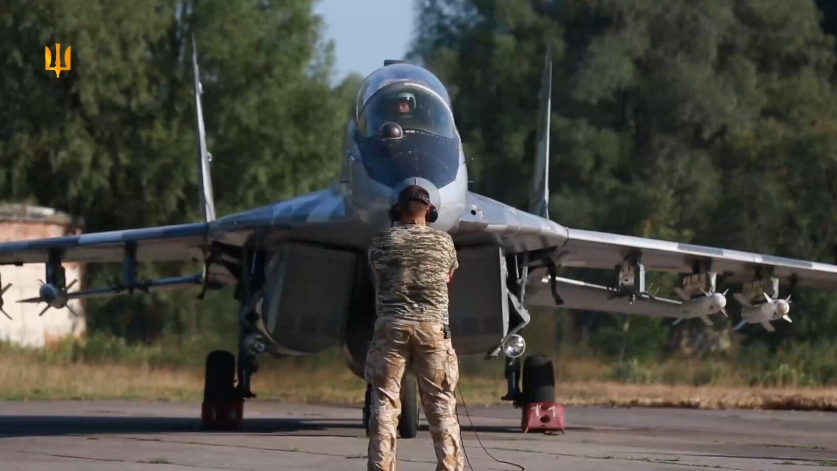 Защита для Украины и смерть врагам: в Воздушных силах в День авиации показали свою работу. Видео