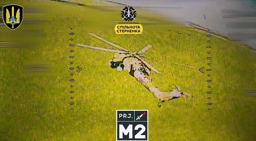 Перший підтверджений випадок: у мережі показали ураження ворожого Мі-28 за допомогою FPV-дрона