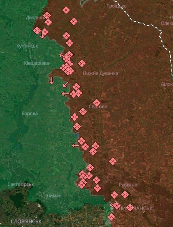 Окупанти активно штурмували одразу п'ять напрямків: протягом доби відбулося 199 бойових зіткнень – Генштаб