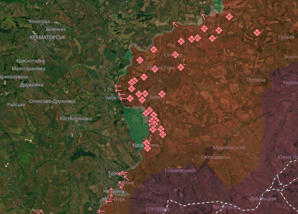 Оккупанты активно штурмовали сразу пять направлений: в течение суток произошло 199 боевых столкновений – Генштаб