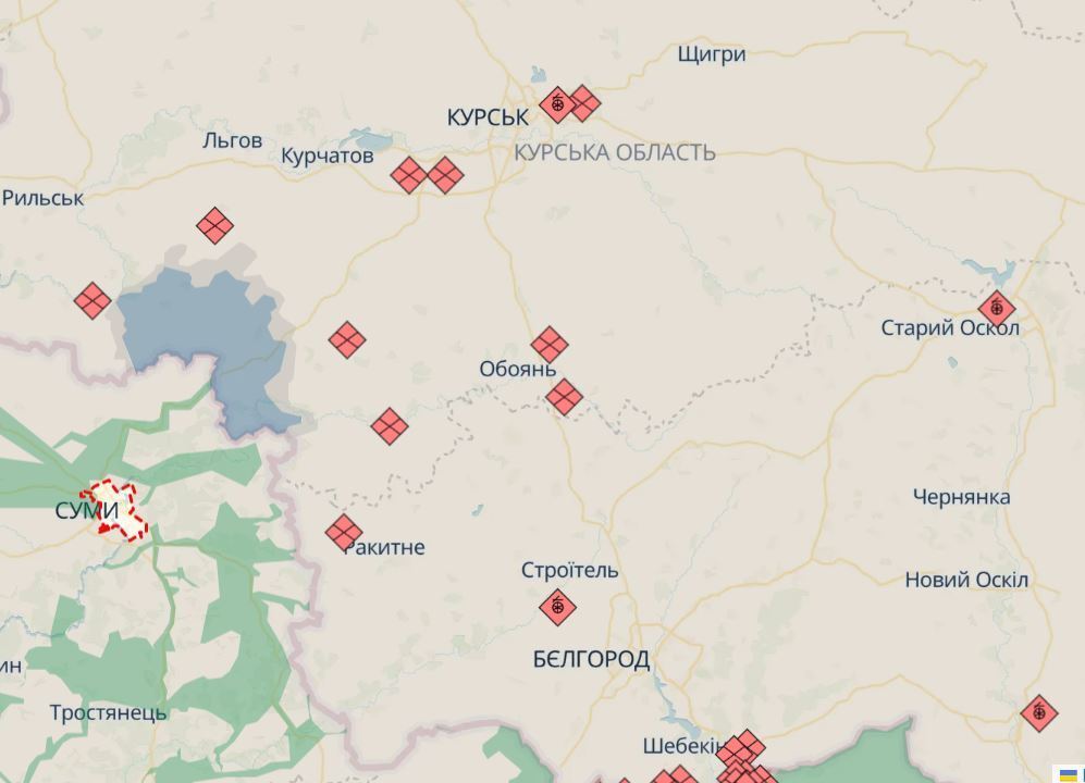 Ворог продовжує спроби прорвати оборону ЗСУ: у Генштабі назвали найгарячіші напрямки