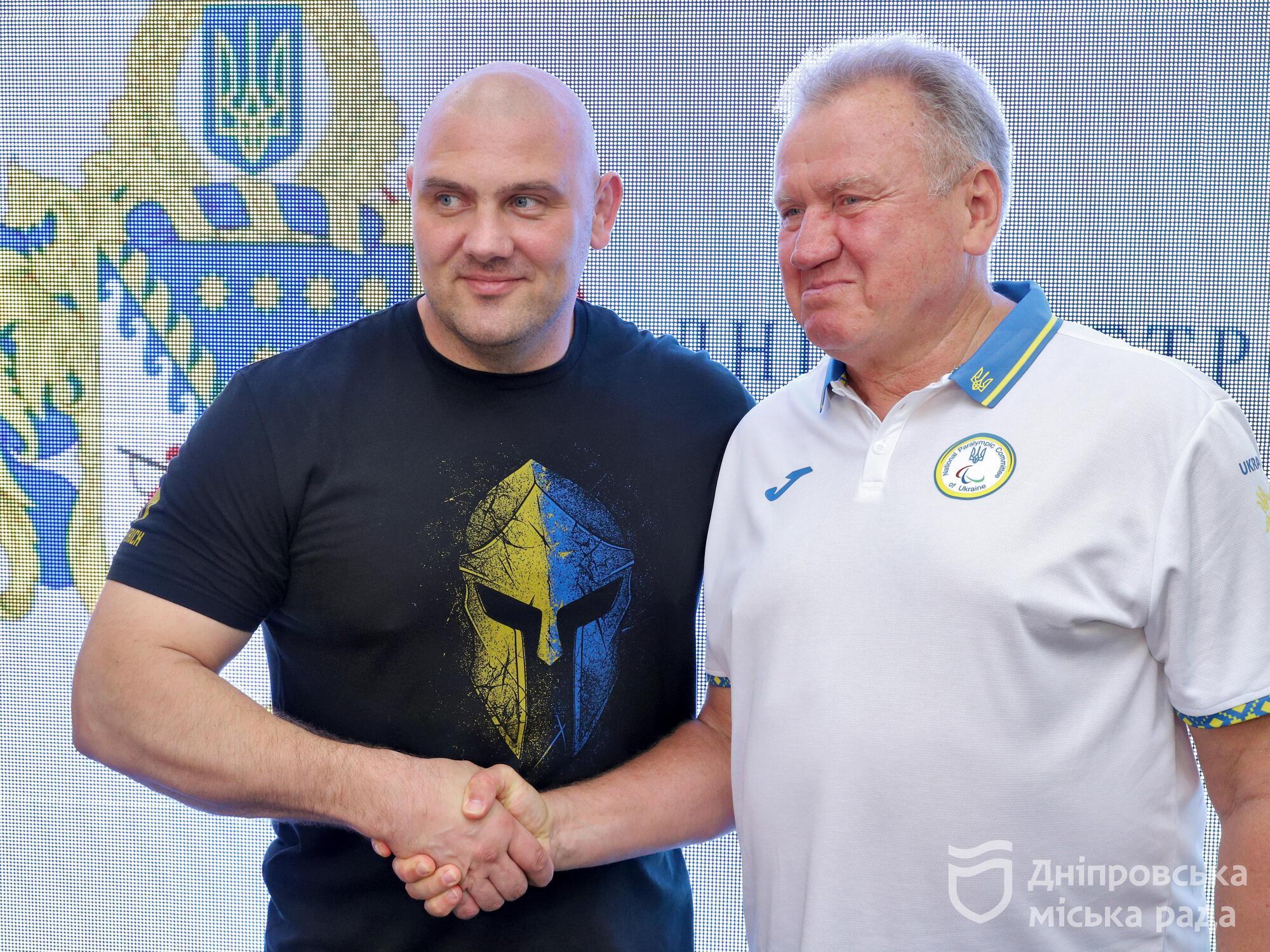 Мер Дніпра Філатов та керівник ОВА Лисак привітали олімпійців і паралімпійців