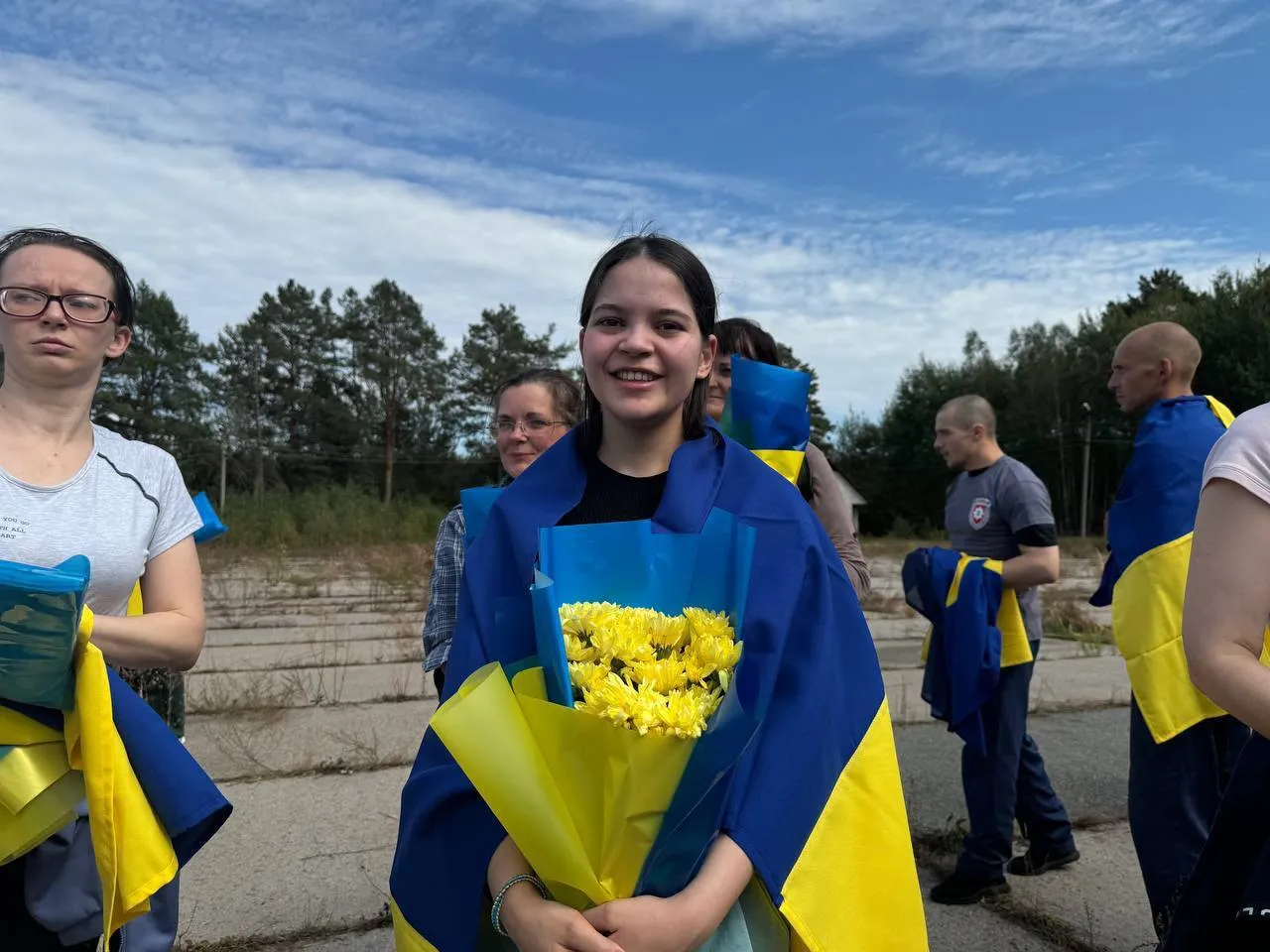 Україна повернула з російського полону десятки захисників і цивільних, серед них оборонці "Азовсталі". Фото