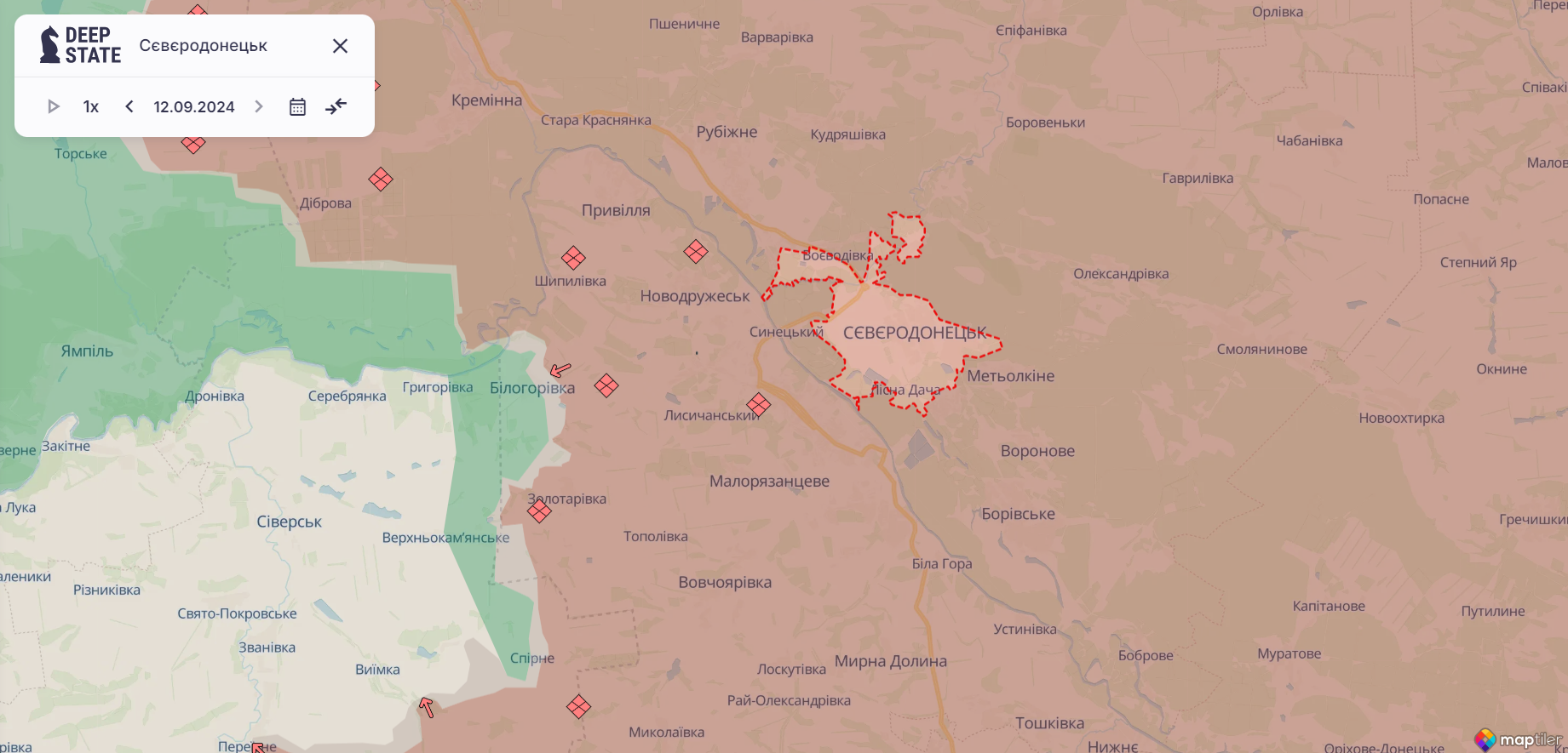 В окупованому Сєвєродонецьку опалення відновили лише у трьох будинках: всім іншим тепло не світить