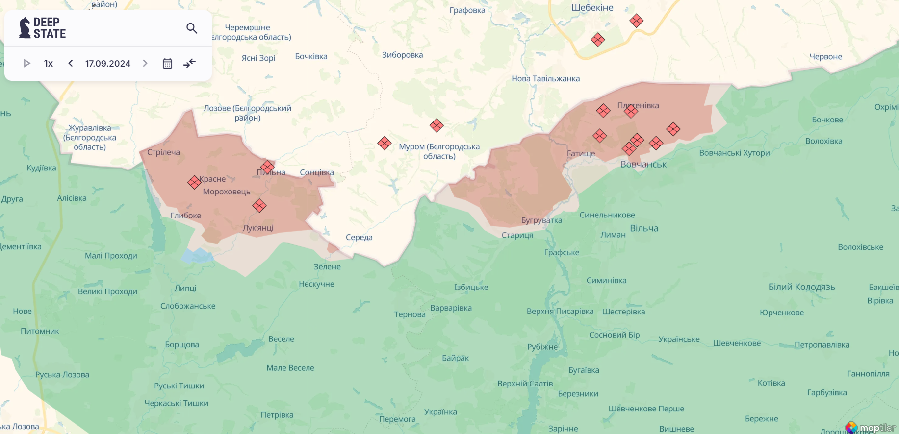 Сили оборони відбили десятки атак на Покровському і Курахівському напрямках: у Генштабі розповіли про ситуацію. Карта