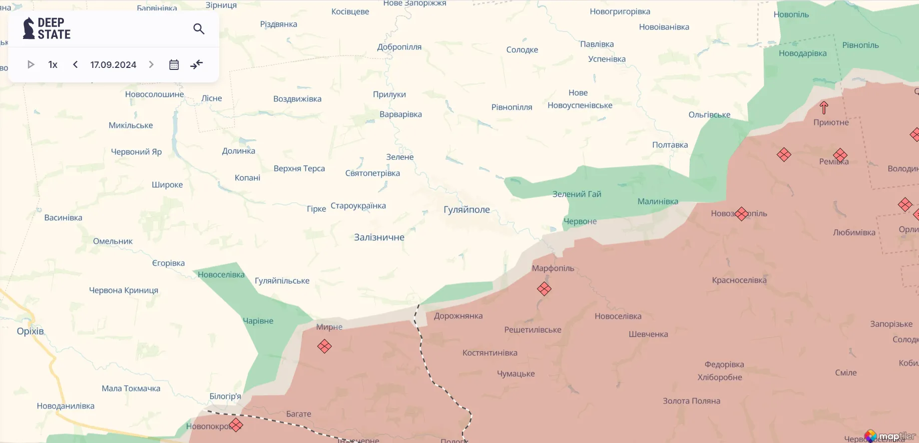 Силы обороны отразили десятки атак на Покровском и Кураховском направлениях: в Генштабе рассказали о ситуации. Карта