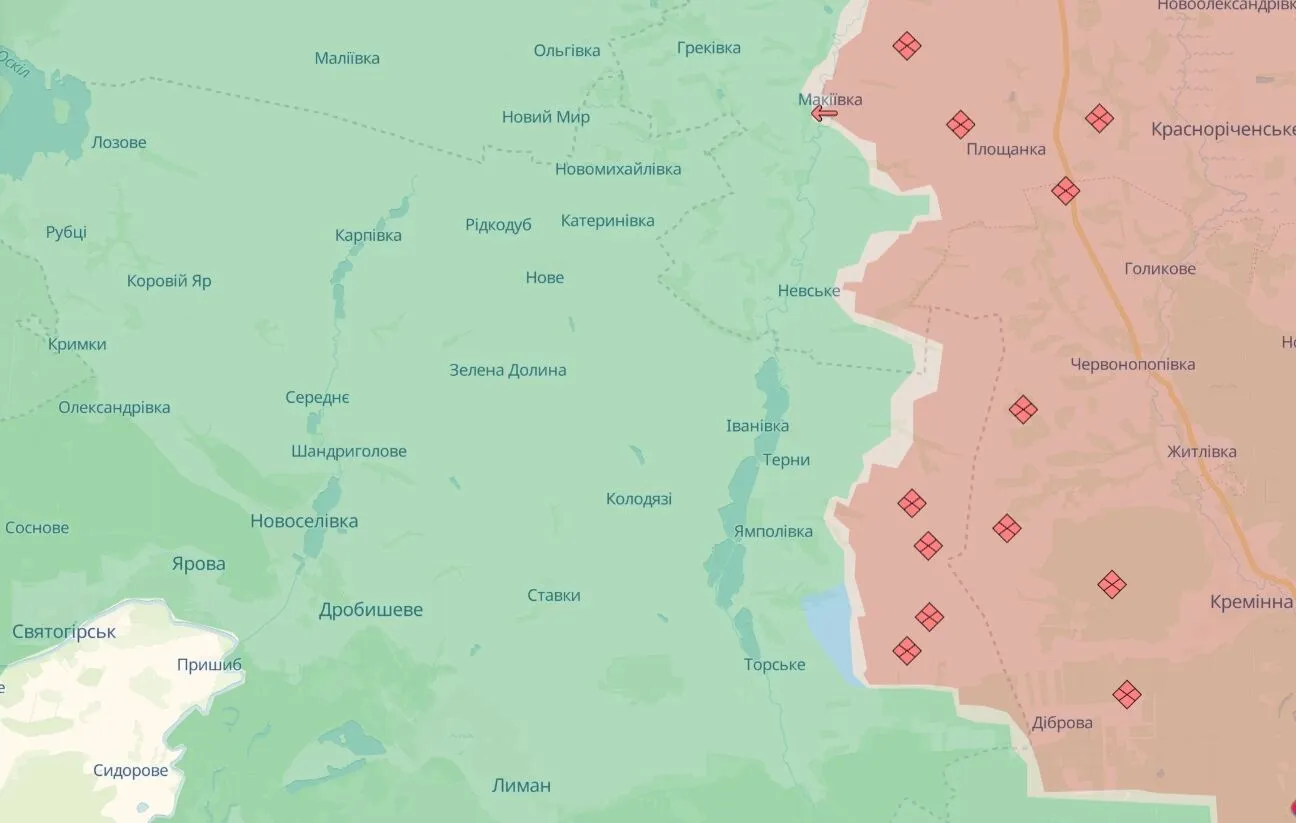 Більше половини атак окупанти провели на двох напрямках: відбулося 153 бойові зіткнення – Генштаб
