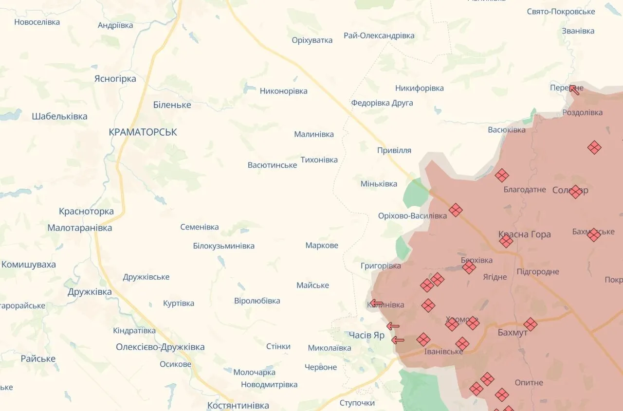 Более половины атак оккупанты провели на двух направлениях: произошло 153 боевых столкновений - Генштаб