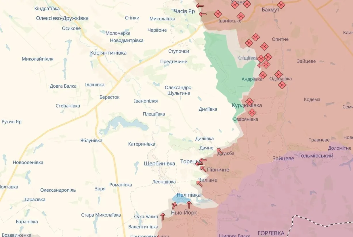 Більше половини атак окупанти провели на двох напрямках: відбулося 153 бойові зіткнення – Генштаб
