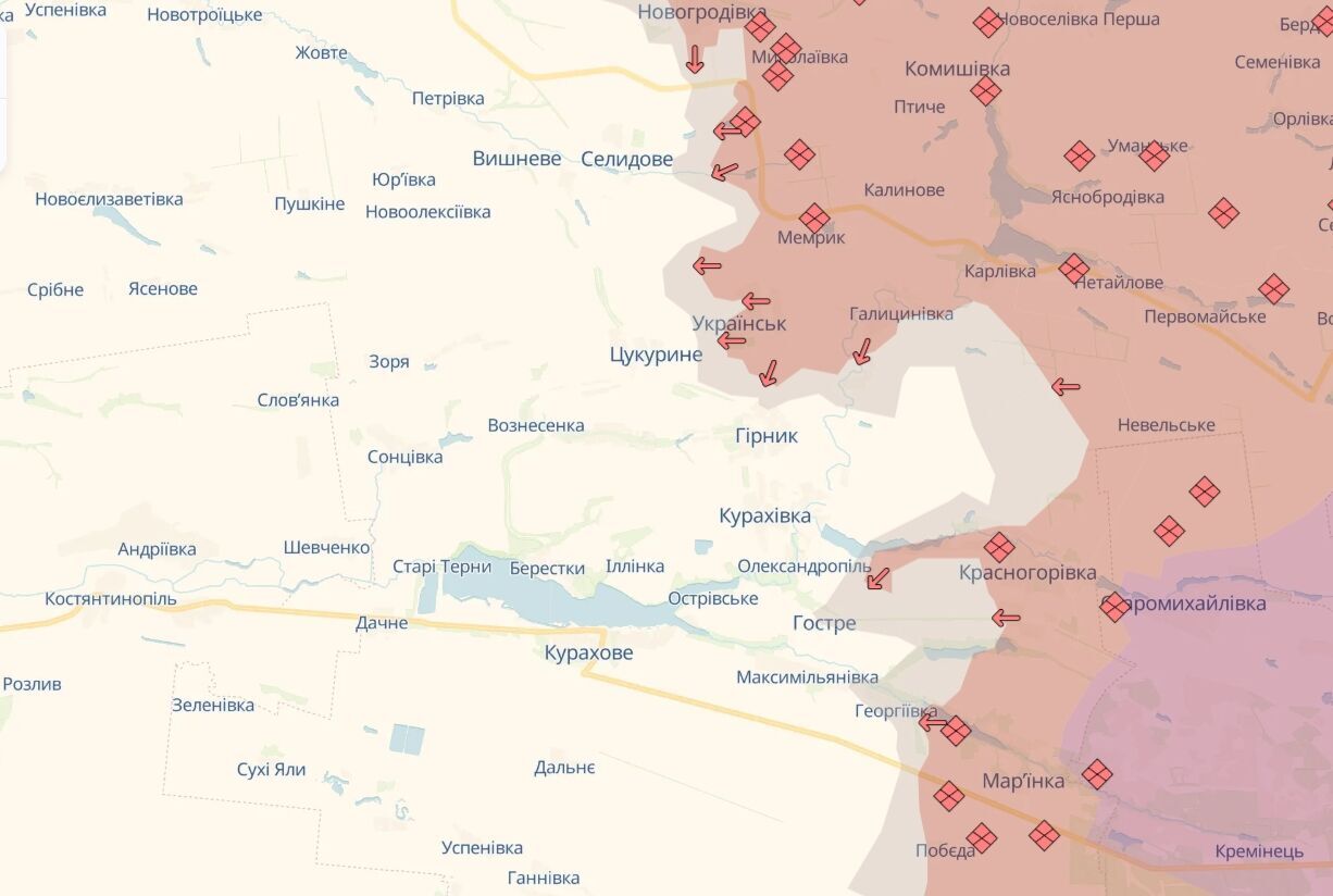 Более половины атак оккупанты провели на двух направлениях: произошло 153 боевых столкновений - Генштаб