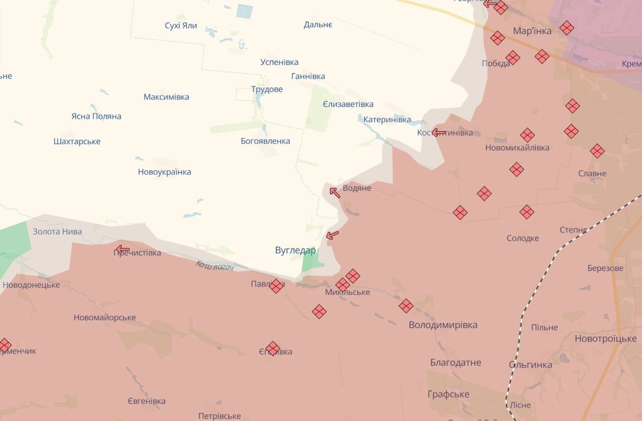 Более половины атак оккупанты провели на двух направлениях: произошло 153 боевых столкновений - Генштаб