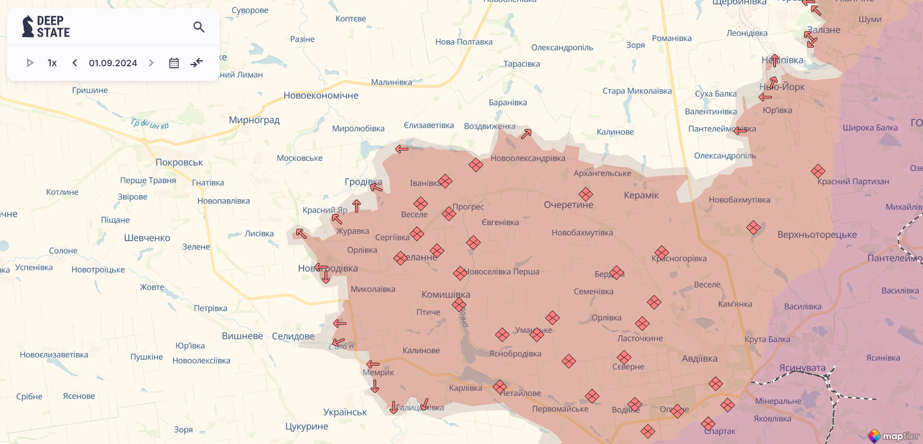 Враг имеет численное преимущество и непрерывно атакует позиции ВСУ: в течение суток произошло 182 боевых столкновения – Генштаб