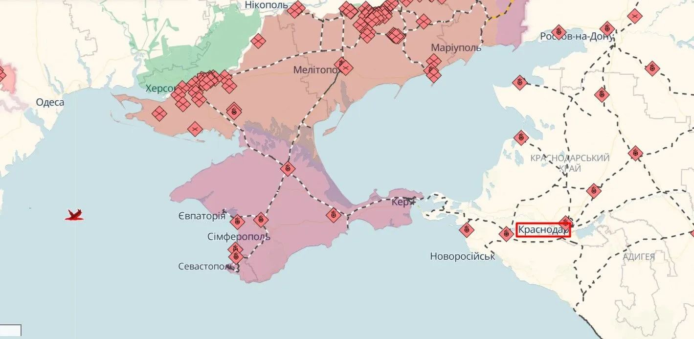 В краснодарском Молькино горит база ЧВК "Вагнер" и Африканского корпуса. Видео