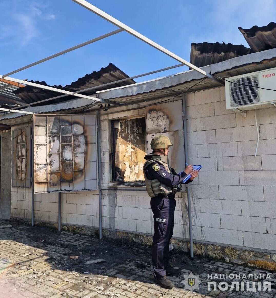 Окупанти атакували дроном авто з родиною в Нікополі: є загиблі й поранені. Фото