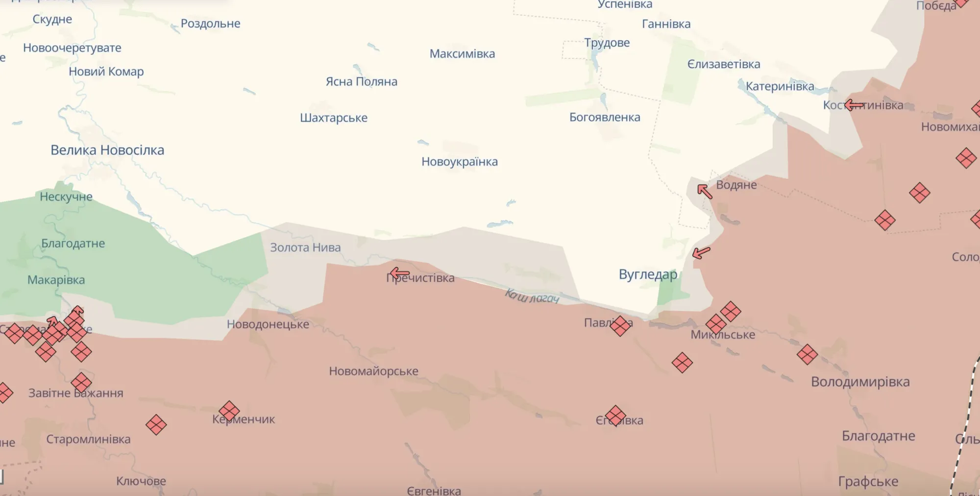 Генштаб: на фронте произошло 125 боестолкновений, больше всего – на Покровском и Лиманском направлениях