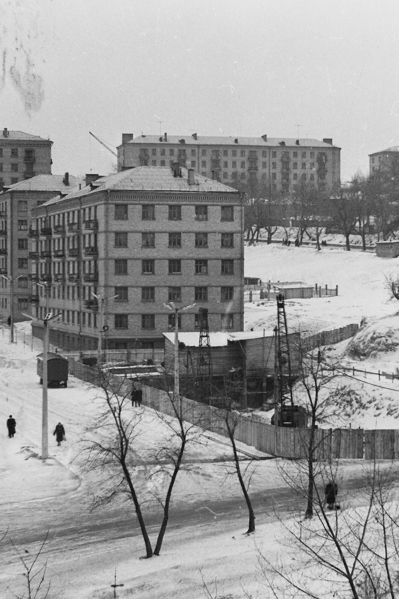 У мережі показали, який вигляд мав зимою відомий бульвар у центрі Києва на початку 1960-х роках. Фото