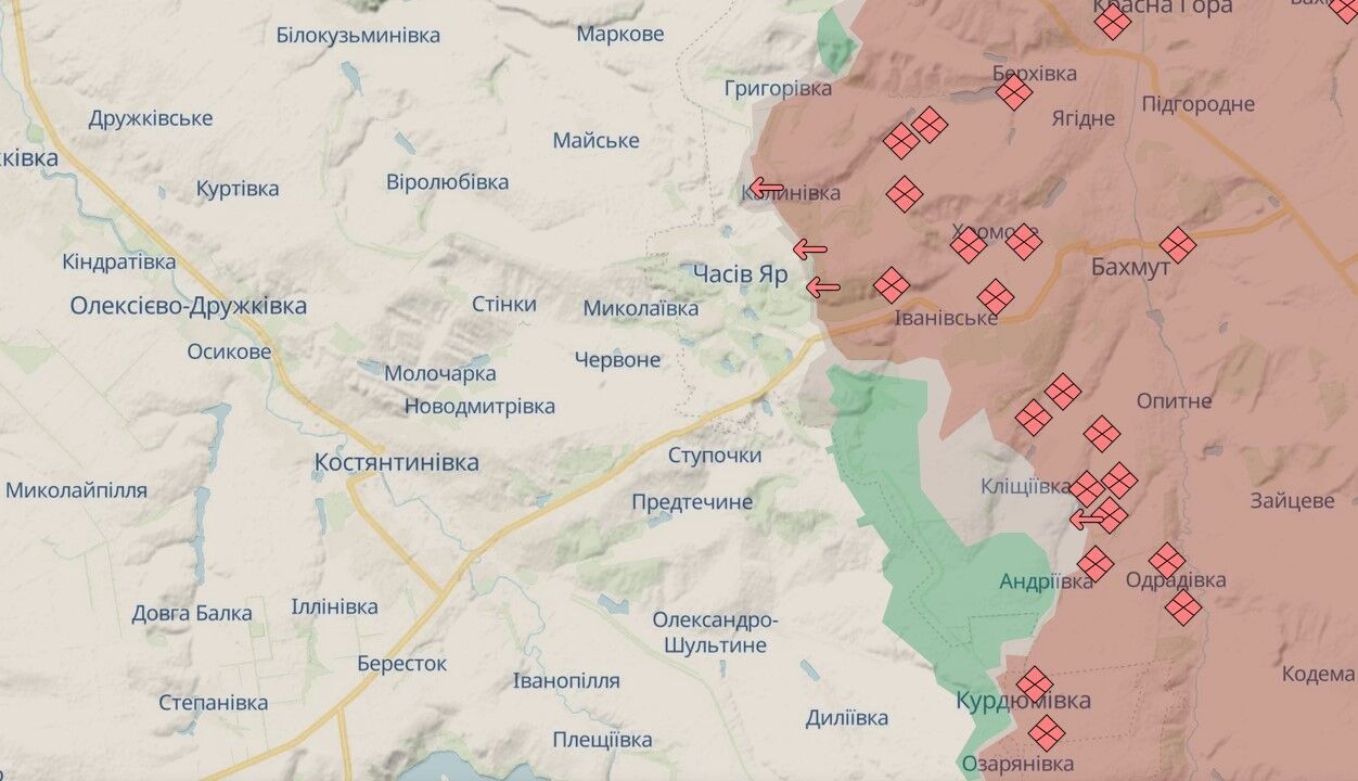 Ворог намагається покращити тактичне положення: на фронті відбулося 125 бойових зіткнень – Генштаб