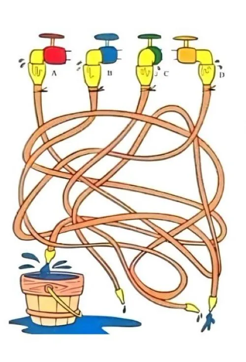 Яка труба наповнює відро? Головоломка, яку найрозумніші розв’яжуть з першого погляду