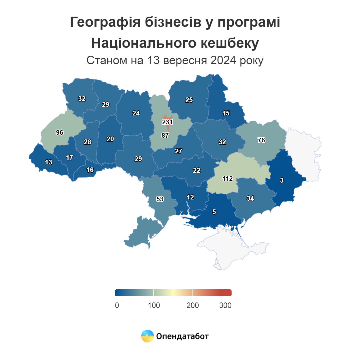 Де найбільше зареєстровано підприємств