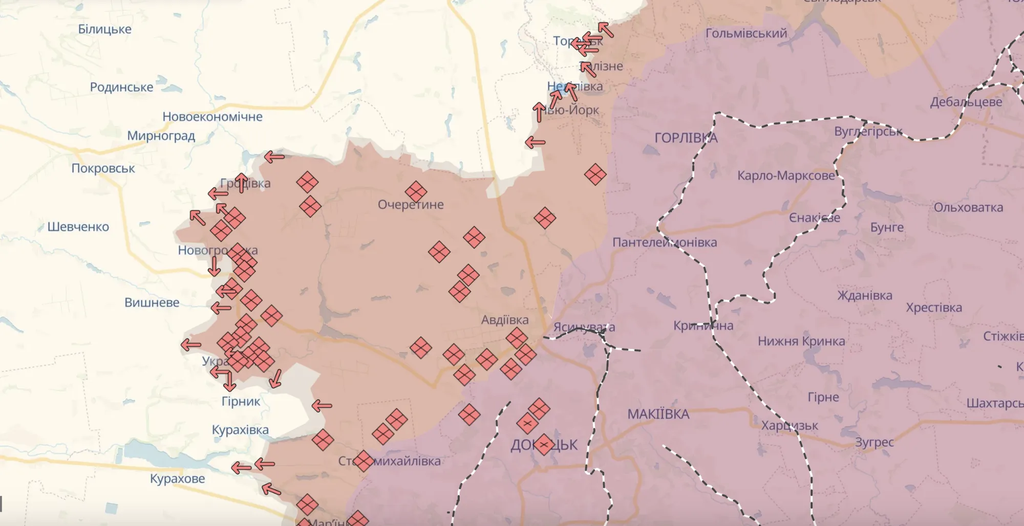 Складна ситуація під Вугледаром: у Генштабі розповіли, де Росія зосереджує основні наступальні зусилля
