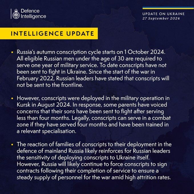 В России призывников заставляют подписывать контракты после срочной службы – разведка Британии