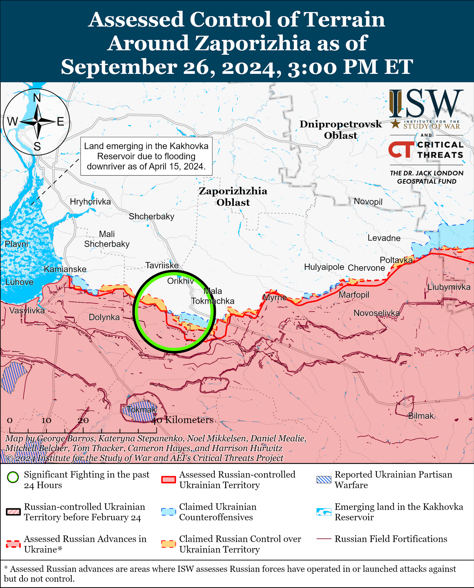 Окупанти просунулися біля Часового Яру і Покровська: в ISW оцінили ситуацію. Карта