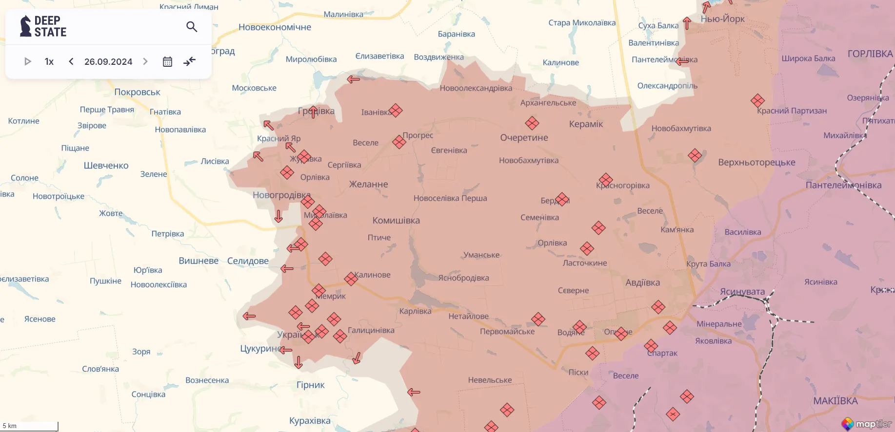 Оккупанты на Покровском направлении штурмуют около 10 населенных пунктов: в Нацгвардии рассказали о ситуации