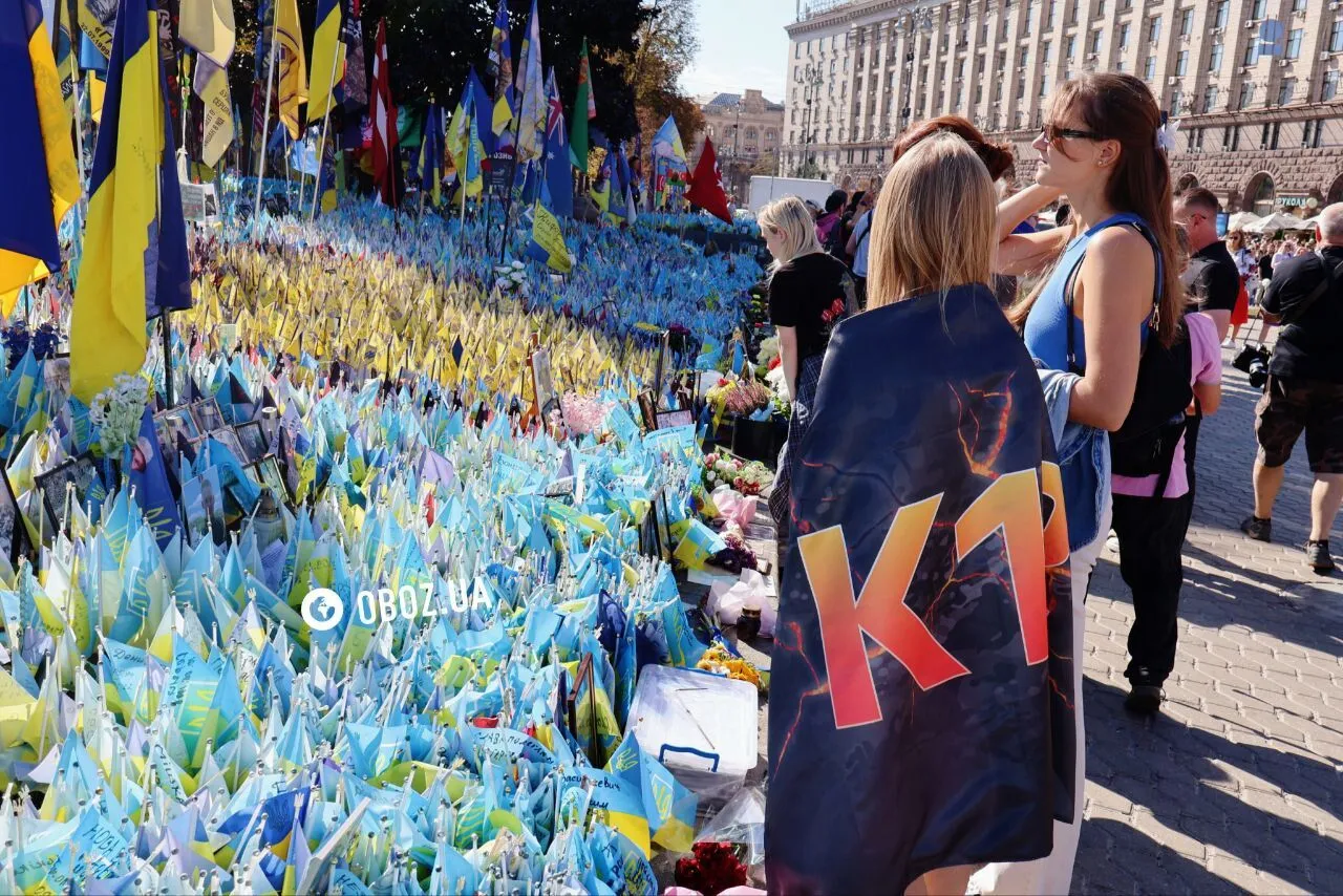 "Шаную Героев": в Киеве состоялось торжественное шествие ко Дню защитников и защитниц Украины. Фото и видео