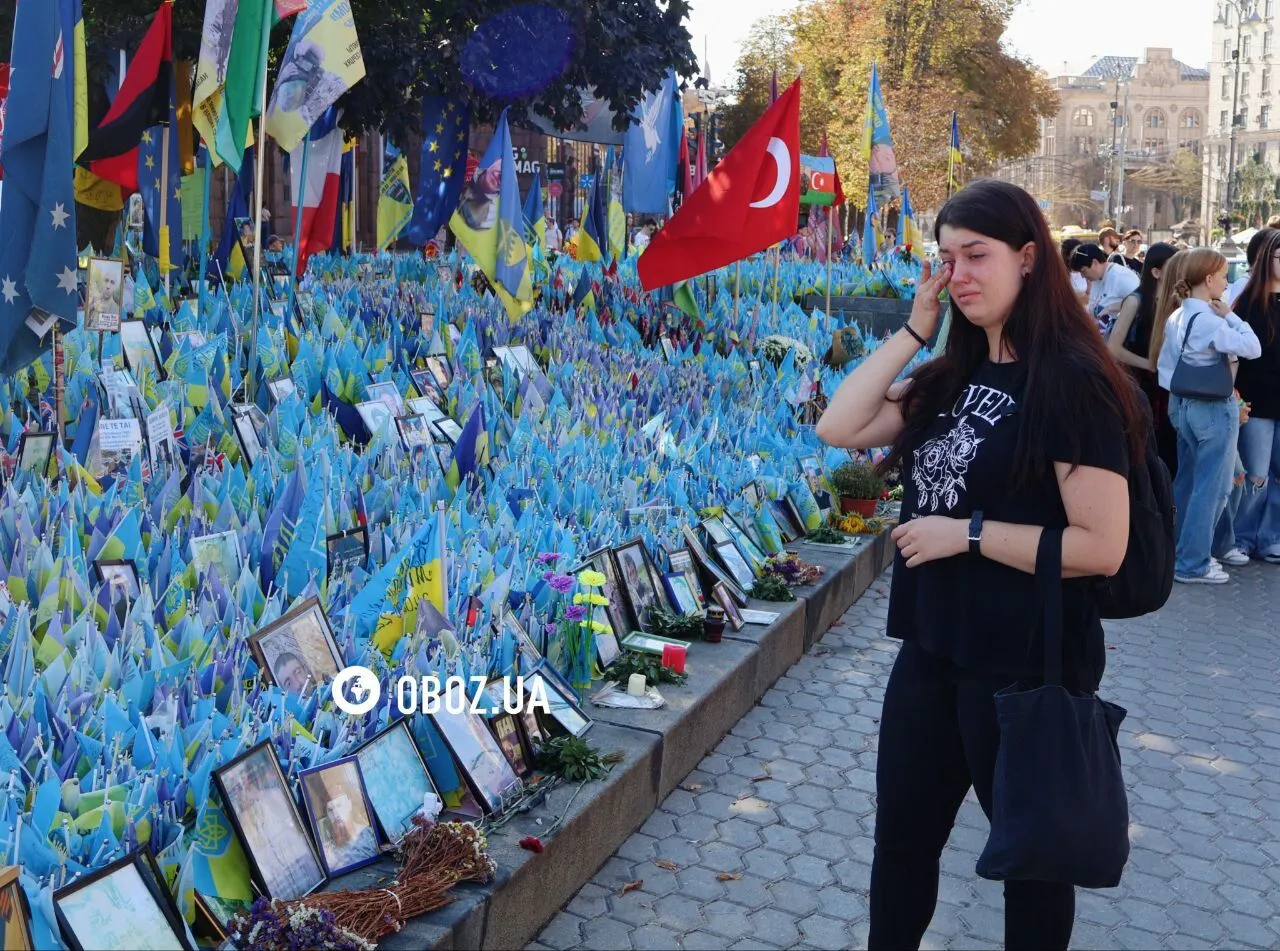 "Шаную Героїв": у Києві відбулась урочиста хода до Дня захисників та захисниць України. Фото і відео