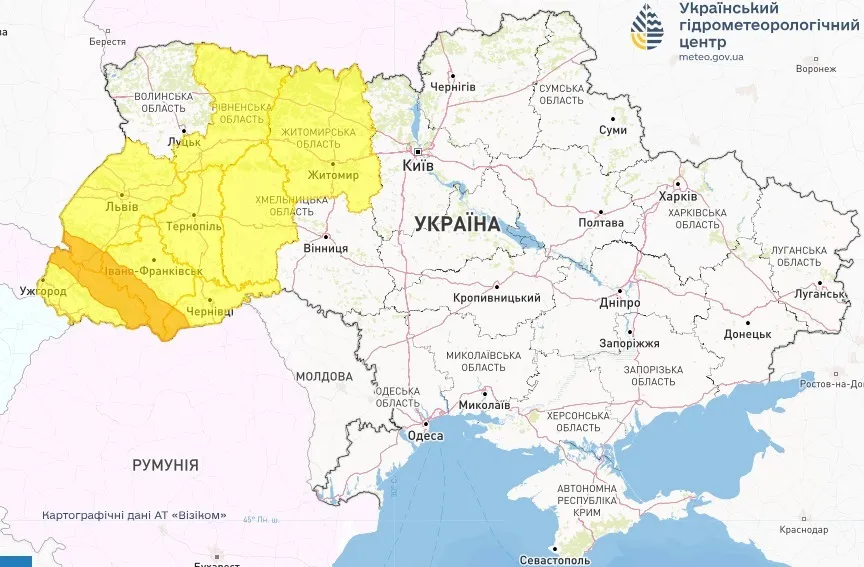 Зливи на заході, а на півдні – до +27: синоптики дали прогноз погоди в Україні на останню неділю вересня