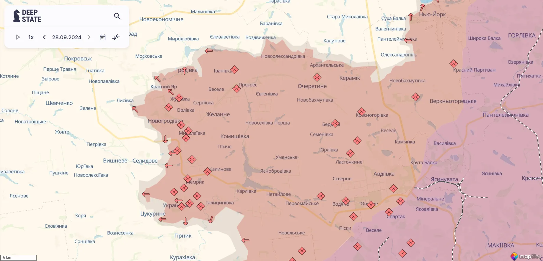 165 боевых столкновений за сутки: в Генштабе назвали самые горячие направления фронта