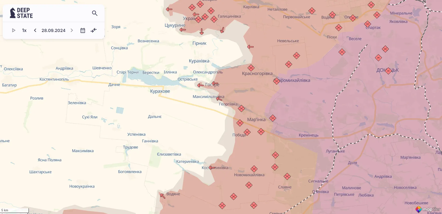 165 бойових зіткнень за добу: в Генштабі назвали найгарячіші напрямки фронту 