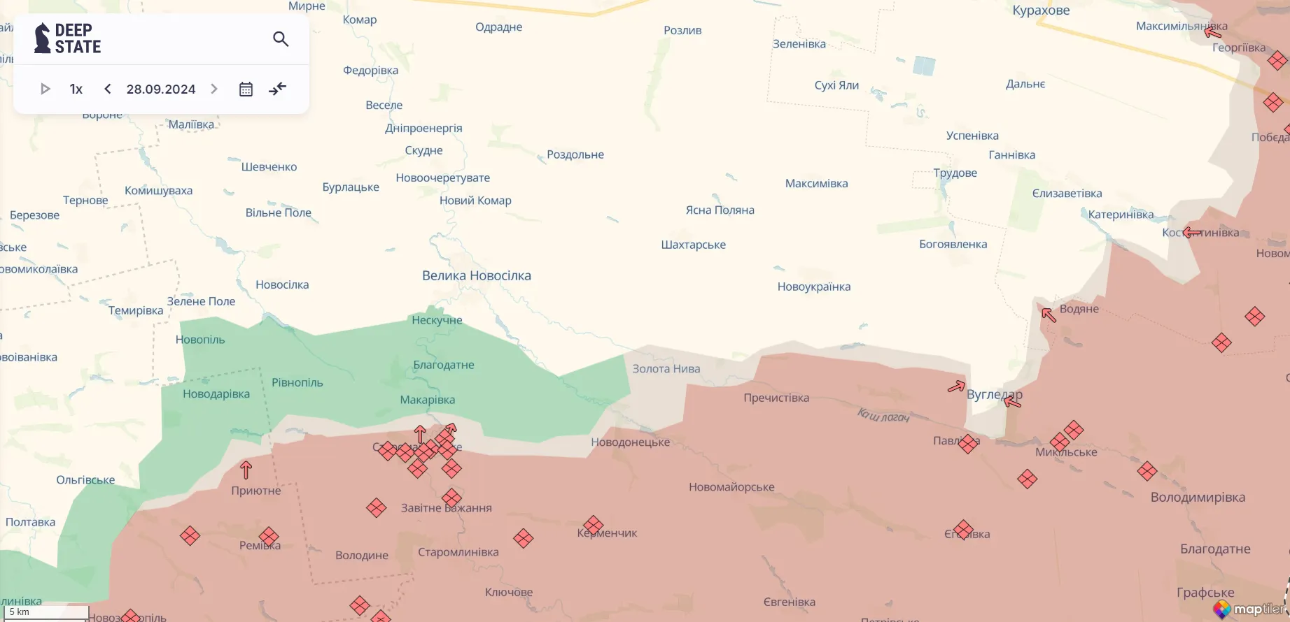 165 боевых столкновений за сутки: в Генштабе назвали самые горячие направления фронта