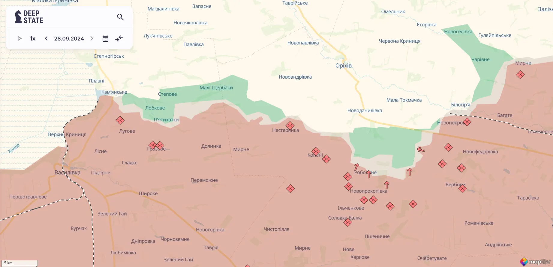 165 боевых столкновений за сутки: в Генштабе назвали самые горячие направления фронта