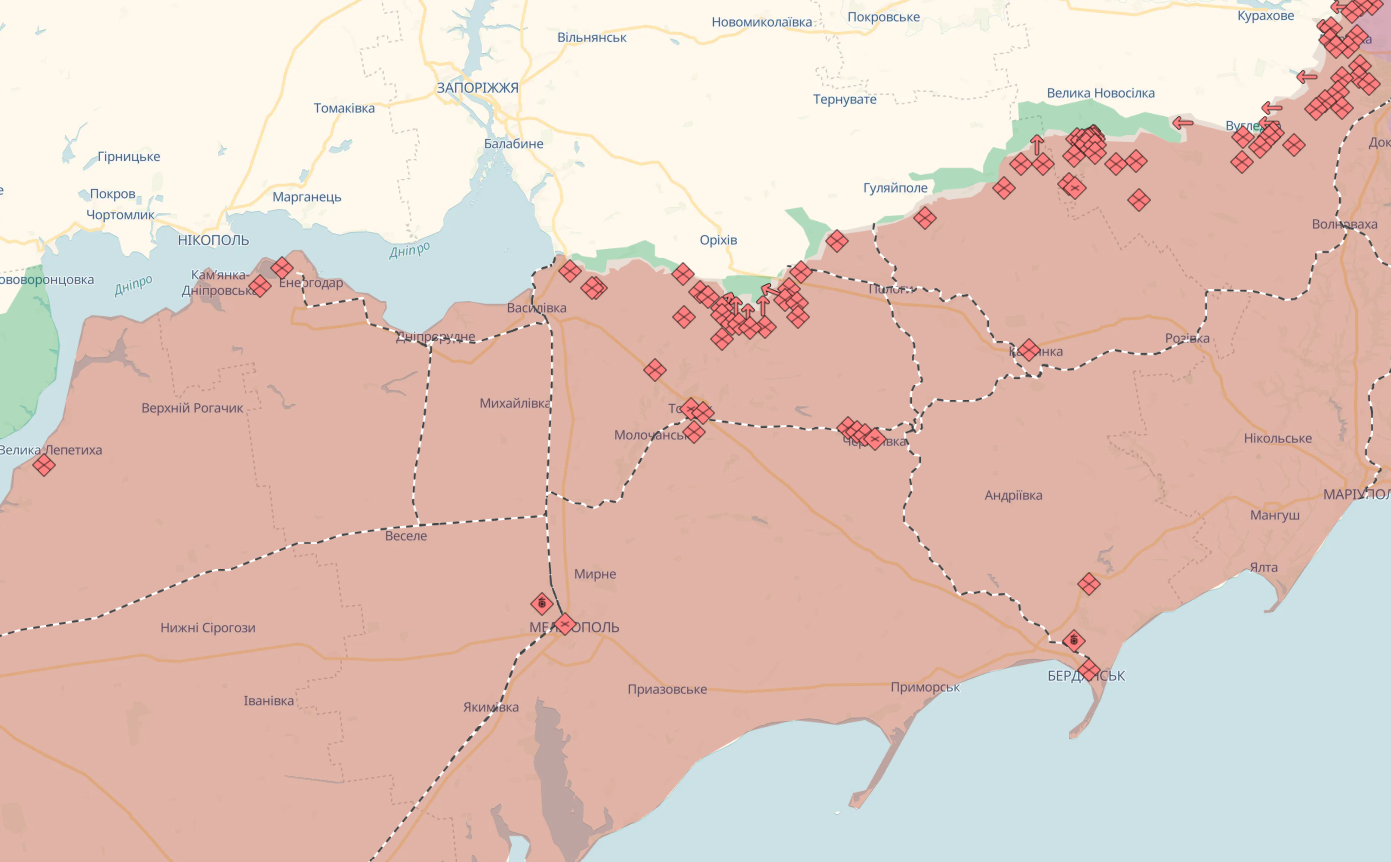 "Враг не имеет покоя даже в укрытиях": в сети показали, как ВСУ уничтожают оккупантов в Запорожье. Видео