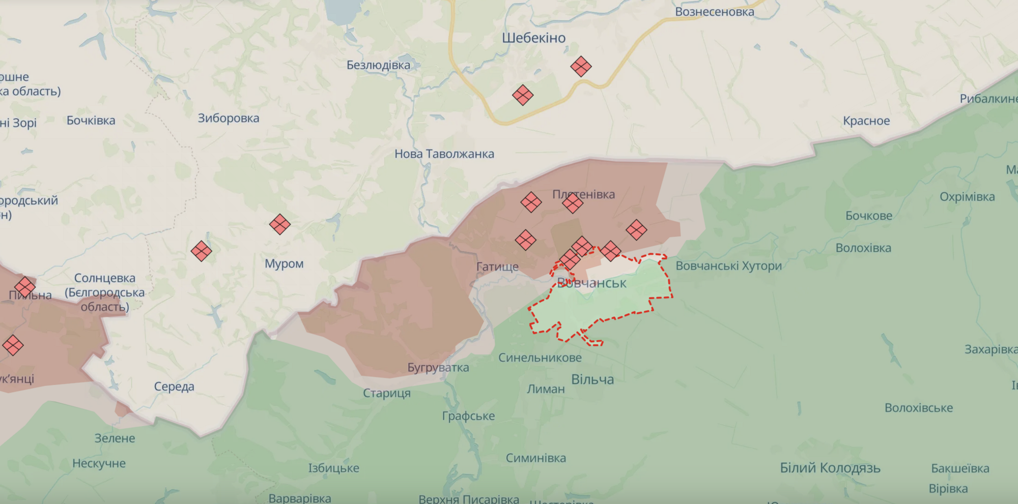 Пограничники уничтожили фортификации россиян на Волчанском направлении. Видео