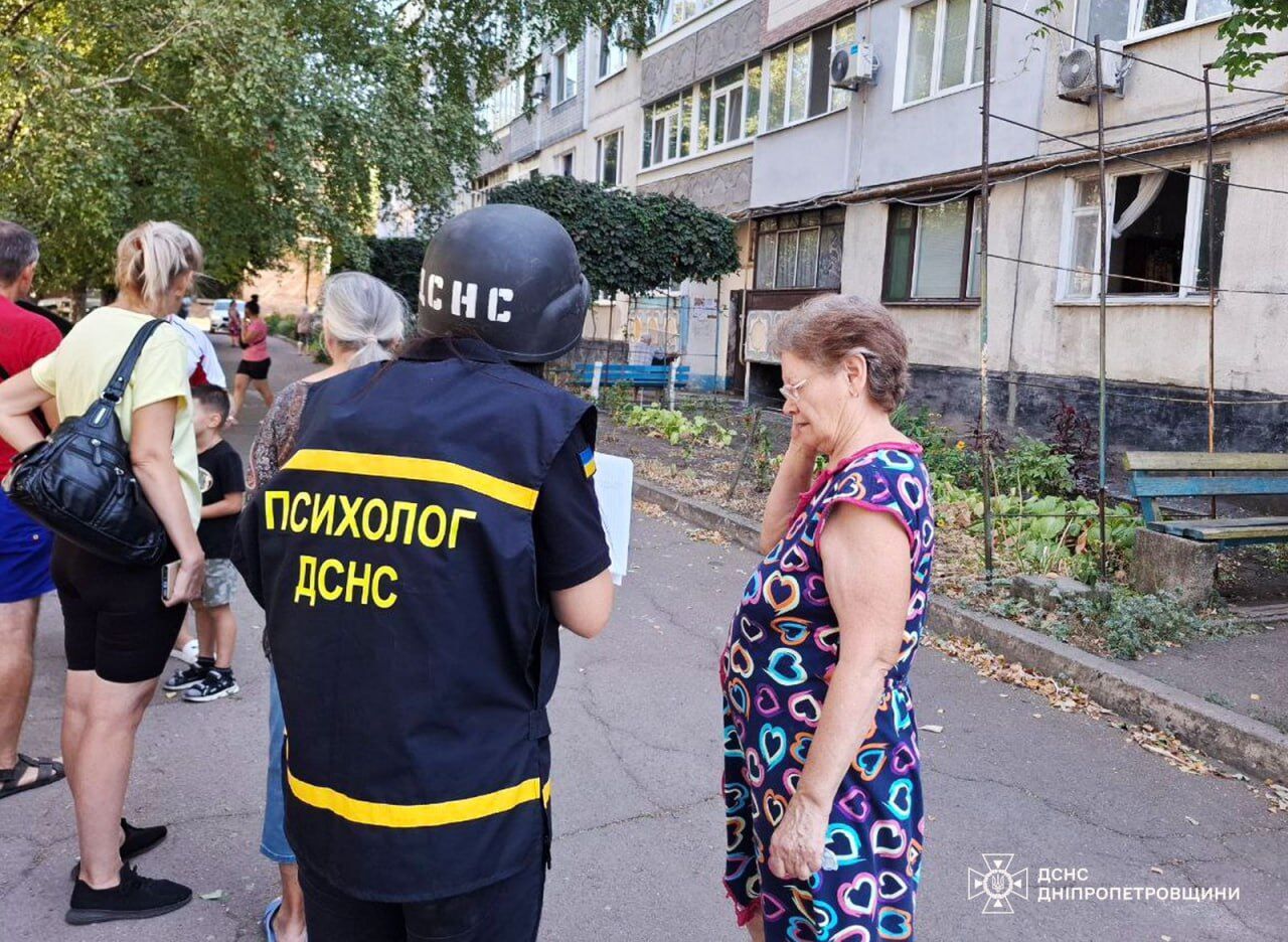 Россияне атаковали Павлоград, есть разрушения: один человек погиб, 82 пострадали. Фото