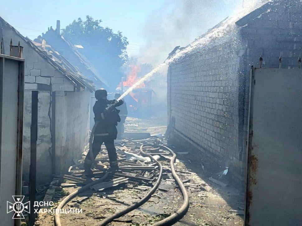 Россияне обстреляли мирные села Купянского района на Харьковщине: есть пострадавшие и разрушения. Фото