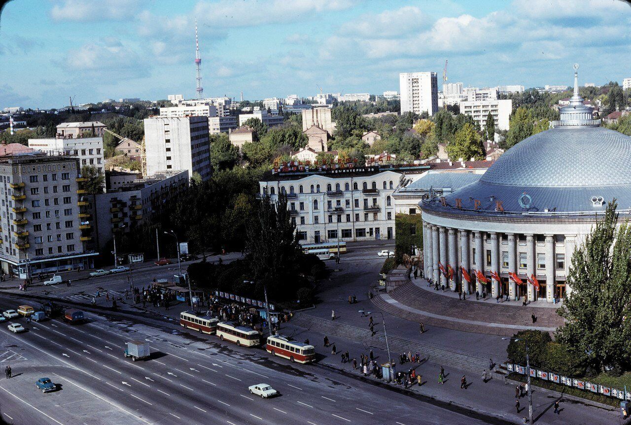 В сети показали, каким увидел Киев в 1978 году иностранный турист Густав Нейеншвандер. Фото