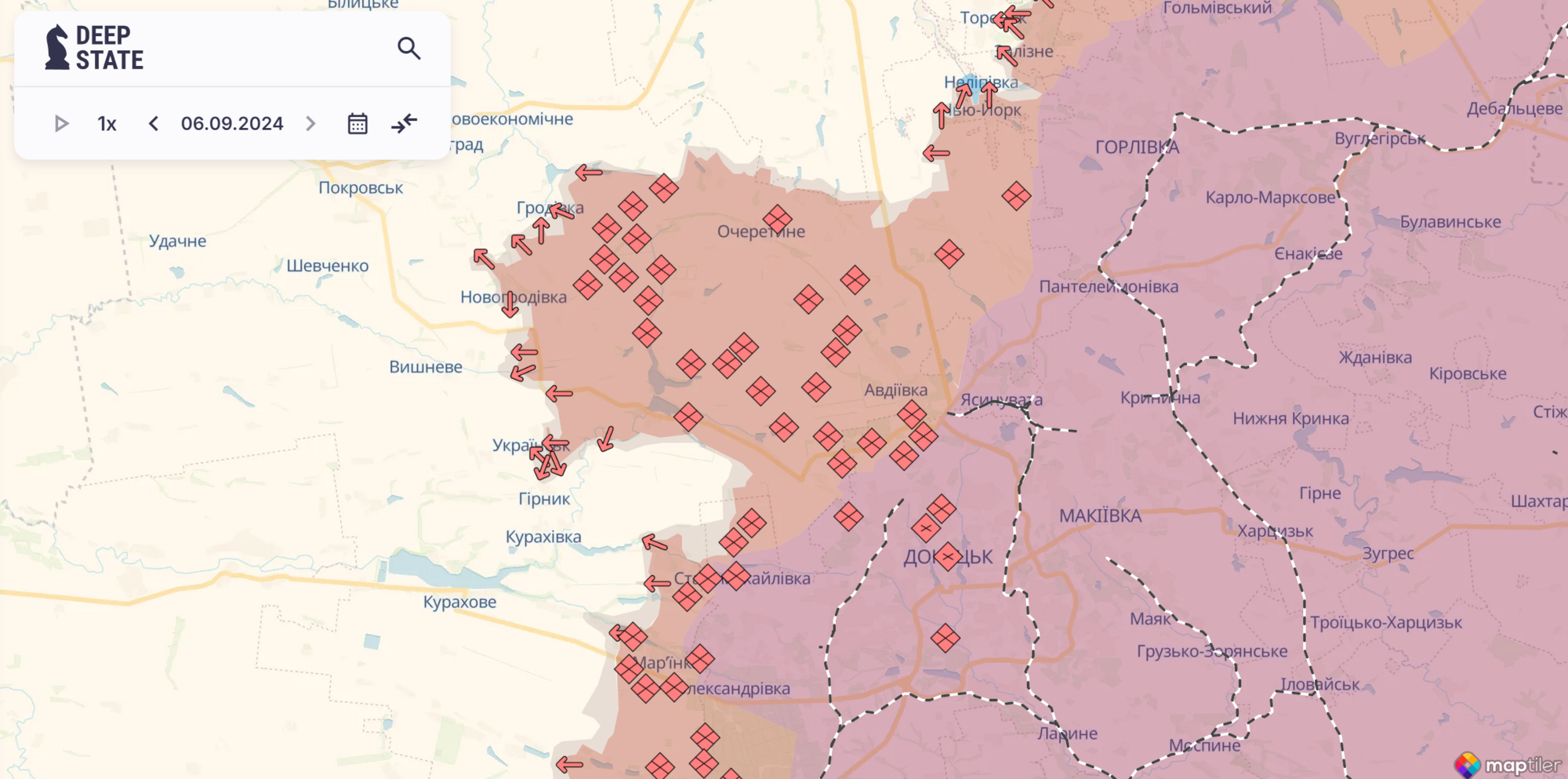 Оккупанты сосредоточились на двух направлениях: в течение суток произошло 187 боевых столкновений – Генштаб