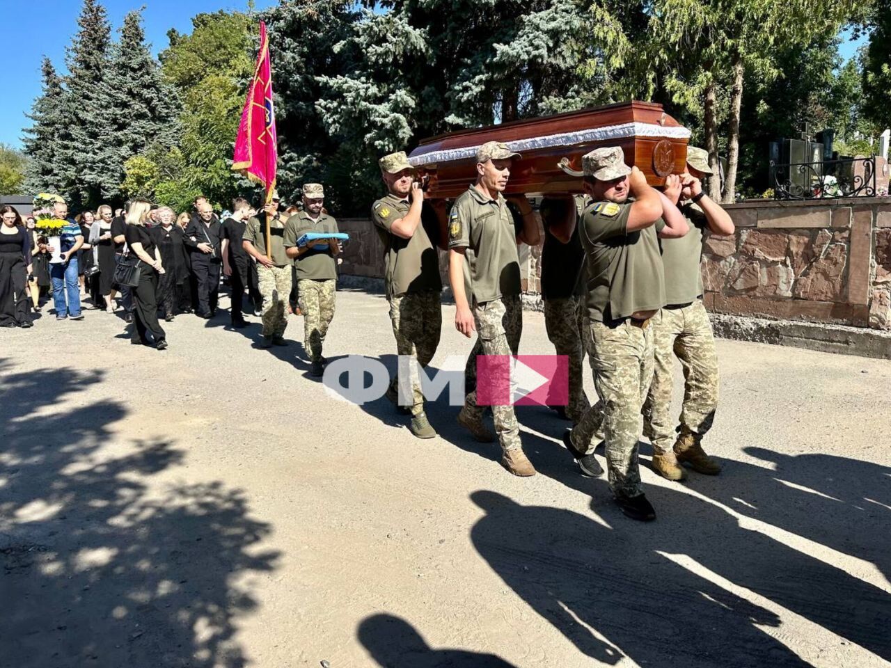 В Тернополе простились с пластуном и военным Николаем Погорелым, погибшим на Курщине: фото и видео